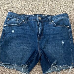 Seven7 Women's Blue Jean Shorts